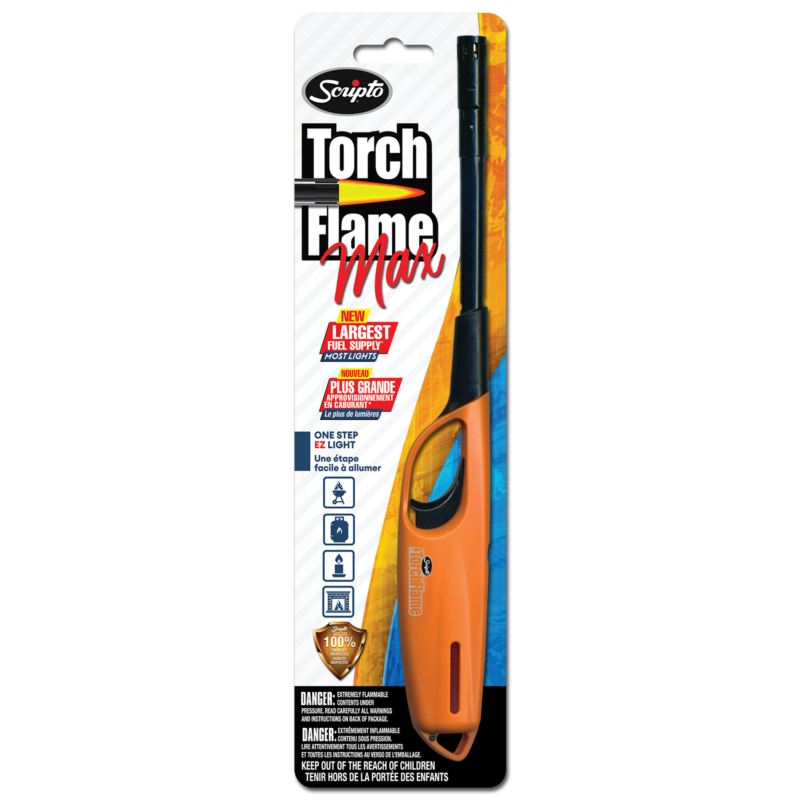 Scripto® Torch Flame MAX Wind Resistant Lighter - Tokai of Canada